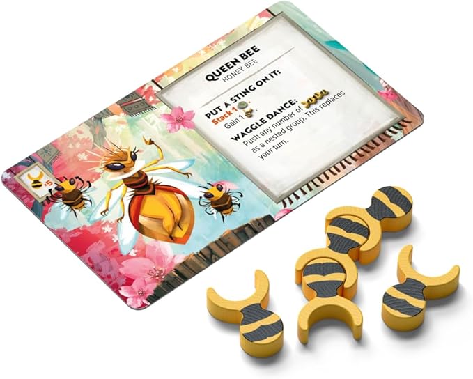 ALLPLAY Kabuto Sumo: Sakura Slam Board Game for Adults- The Return of The Coin Pushing Beetle Brawl - Standalone Sequel - Strategy Dexterity Game - 2-4 Players Ages 6+