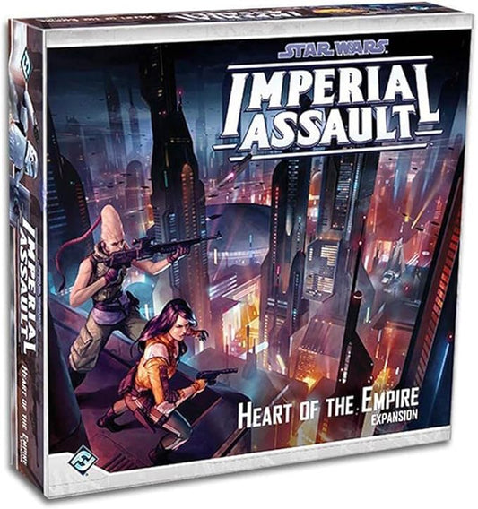 Star Wars Imperial Assault Board Game Heart of the Empire EXPANSION - Epic Sci-Fi Miniatures Strategy Game for Kids and Adults, Ages 14+, 1-5 Players, 1-2 Hour Playtime, Made by Fantasy Flight Games