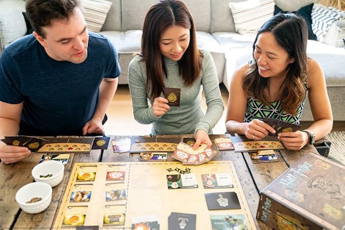 USAOPOLY Harry Potter Hogwarts Battle Cooperative Deck Building Card Game | Official Licensed Merchandise Board Great Gift for Fans Movie artwork For 132 months to 1188 months