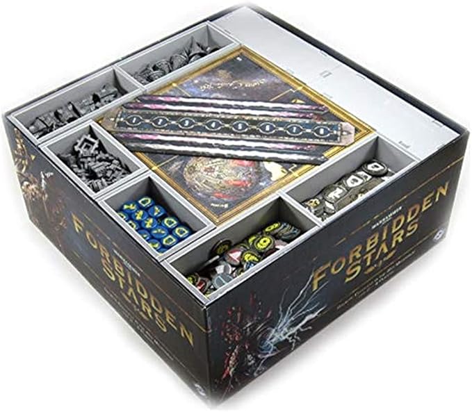 Folded Space Forbidden Stars Board Game Box Inserts