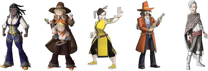 Colt Express: 10th Anniversary - Strategy Board Game, Wild West Train Robbery Adventure Game, 3D Train, Ages 10+, 2-3 Players, 40 Min