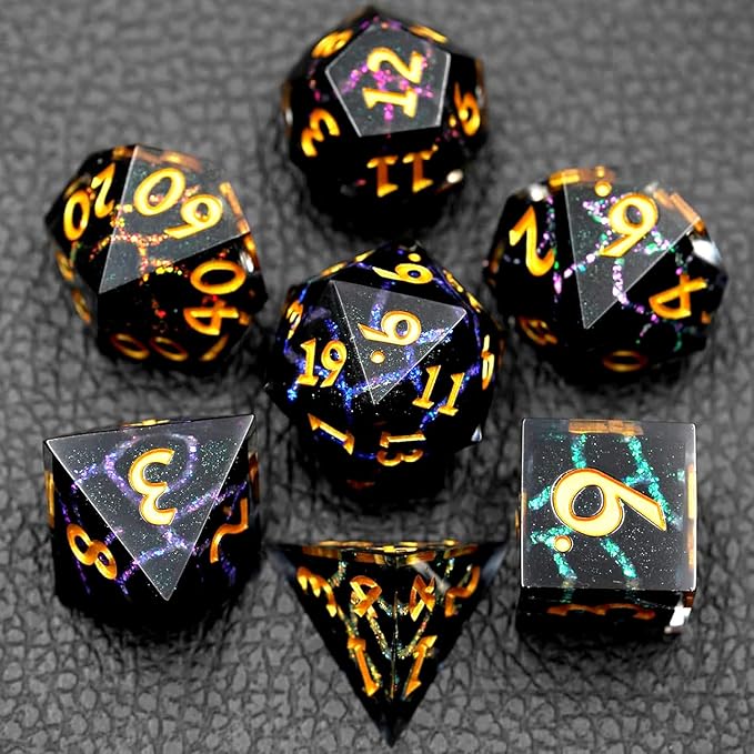 Dungeons and Dragons Game Dice,D&D Dice Set,DND Dice Gift Set for Role Playing Table Games