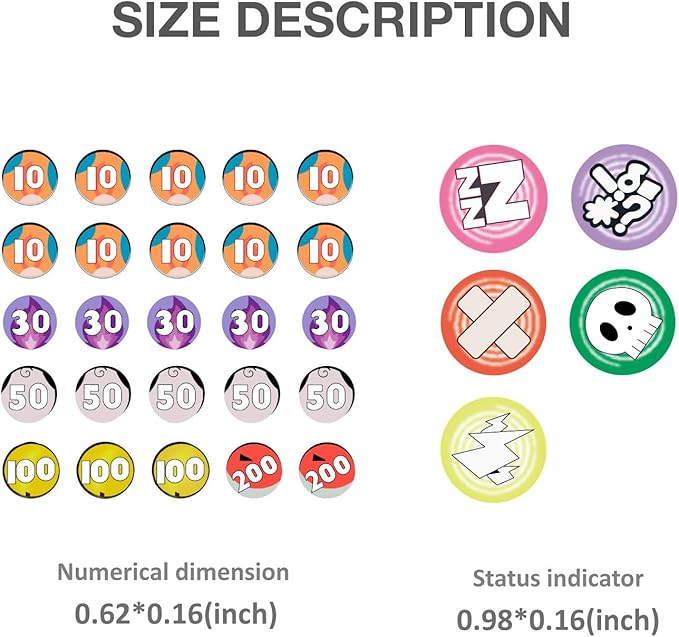 Playmat for Trading Card Game – 2-Player Trainer Mat with Damage Counters and Professional Storage Bag (Purple, Large)