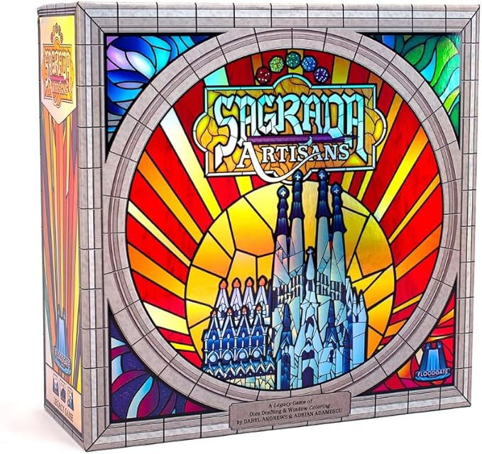Sagrada Artisans - A Strategy Game Based on The Award-Winning Board Game, Sagrada! | Family Board Game for Kids & Adults | Ages 10 and Up | for 2 to 4 Players | Easy to Learn (Standard Edition)