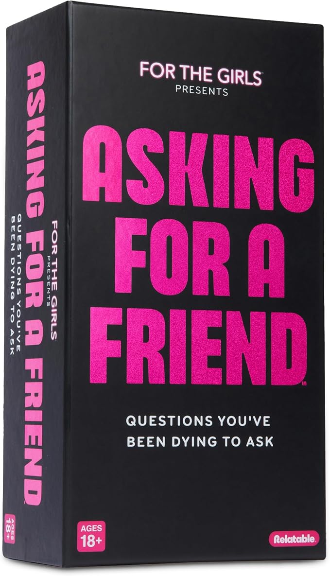 WHAT DO YOU MEME? Asking for A Friend by Relatable, Great Card Games for Game Night, Bachelorette Party Favors for Social Gatherings, and Friendly Icebreakers, Includes 300 Cards and 1 Die