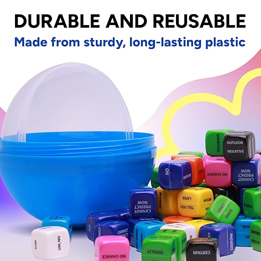 Claw Machine Capsules Translucent Red Plastic Sphere Large Party Favor Containers Round 7 pcs 4.7 inch Jumbo Plastic Christmas Ornaments Extra Large Gift Box Craft Party Supplies Vending Capsules