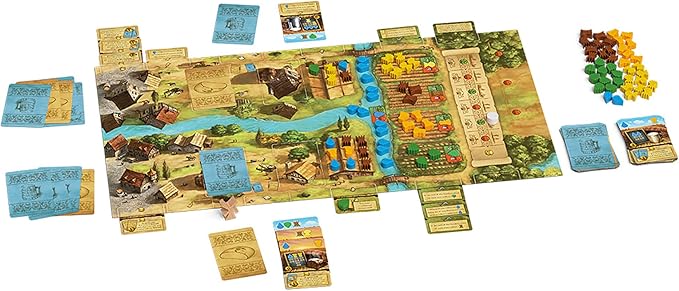 Beer & Bread Multi-Use Card Game, Resource Management Strategy, Head-to-Head Brewing & Baking, Ages 10+, 2 Players, 30 Minute Playing Time