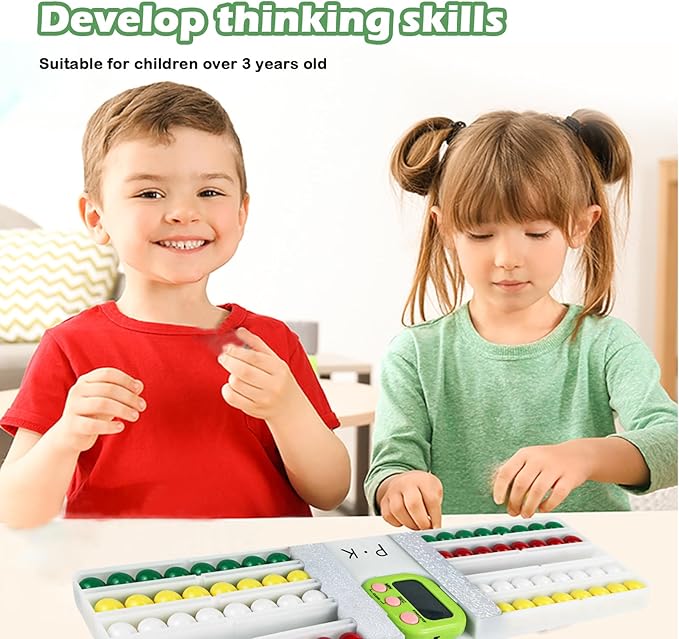 Ball Sorting Toy - Color Ball Return Game for Adults and Kids, with Timer for Family, Office, School