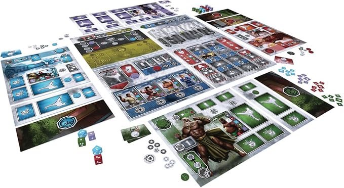 CMON Dojo Kun Strategy Board Game