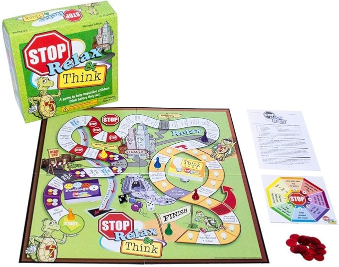 The Talking, Feeling, Doing & Stop, Relax, Think Game Bundle
