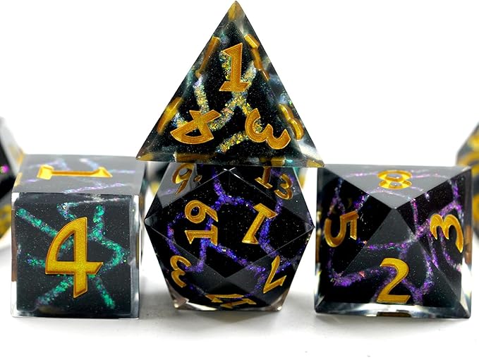 Dungeons and Dragons Game Dice,D&D Dice Set,DND Dice Gift Set for Role Playing Table Games