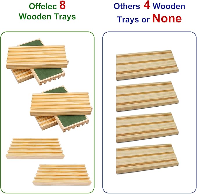 Mexican Train Double 12 Dominoes Set with 8 Trays, 9 Markers, 91 Tiles, 2 Scoreboards & Hub - Complete Family Board Game for Adults & Kids, Travel Friendly Dominoes Game Set for 2-8 Players