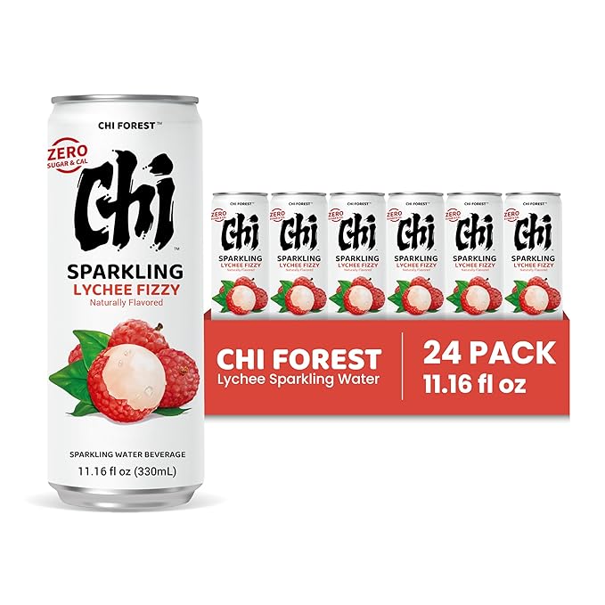 CHI FOREST Lychee Fizzy Sparkling Water (11.16 fl oz* 24)