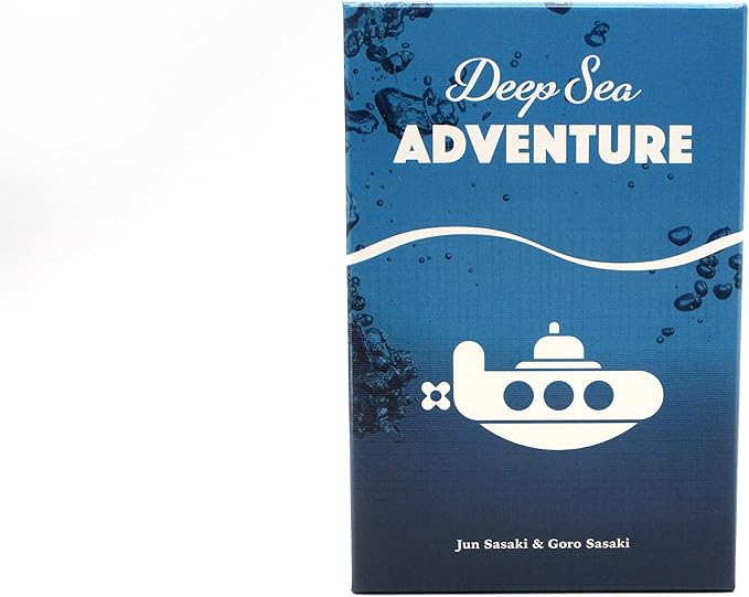 Deep Sea Adventure Hangtab Version – Push-Your-Luck Family Board Game | 2–6 Players | Ages 8+ | Portable Travel Game