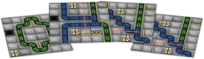 Renegade Game Studios: Robo Rally - Master Builder Expansion - Strategy Programmed Movement Board Game, New Grids, Ages 12+, 2-6 Players, 45-90 Min