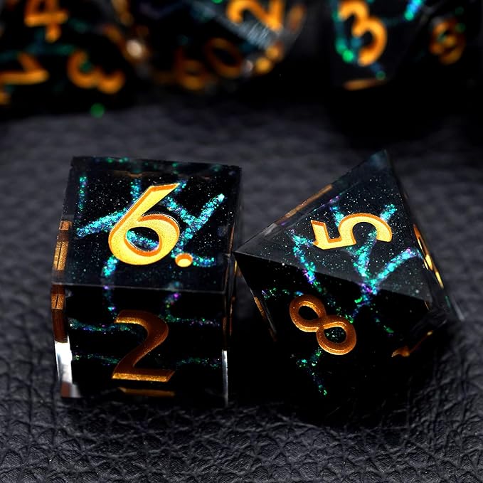 Dungeons and Dragons Dice,D&D Dice Set,DND Dice Gift Set for Role Playing Table Games