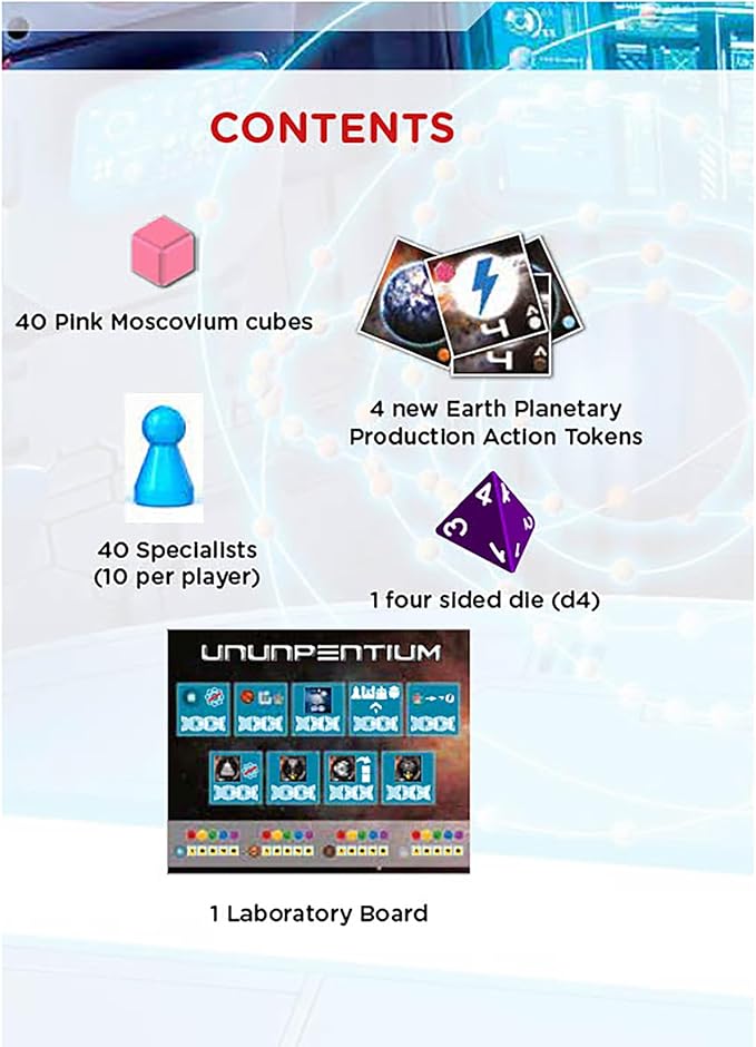 Pendragon Studios: Starship Interstellar: Anti Matter - Expansion - Strategy Board Game, Ages 14+, 1-4 Players, 150 Min