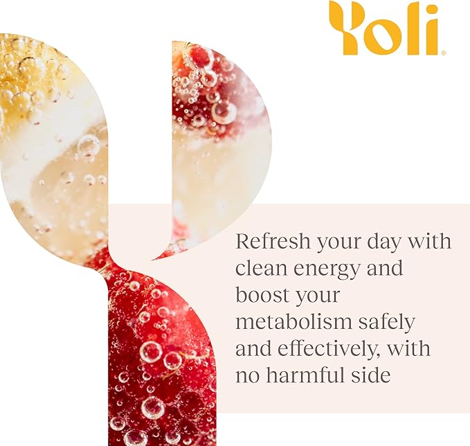 Yoli® Passion Energy Drink Powder Mix - Natural Energy Drink Mix for Endurance and Stamina, 30 Packets - Pina Colada Flavor