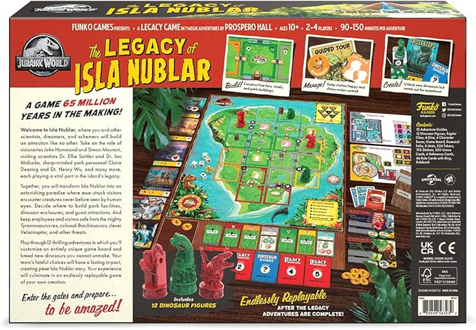 Funko Jurassic World: The Legacy of Isla Nublar