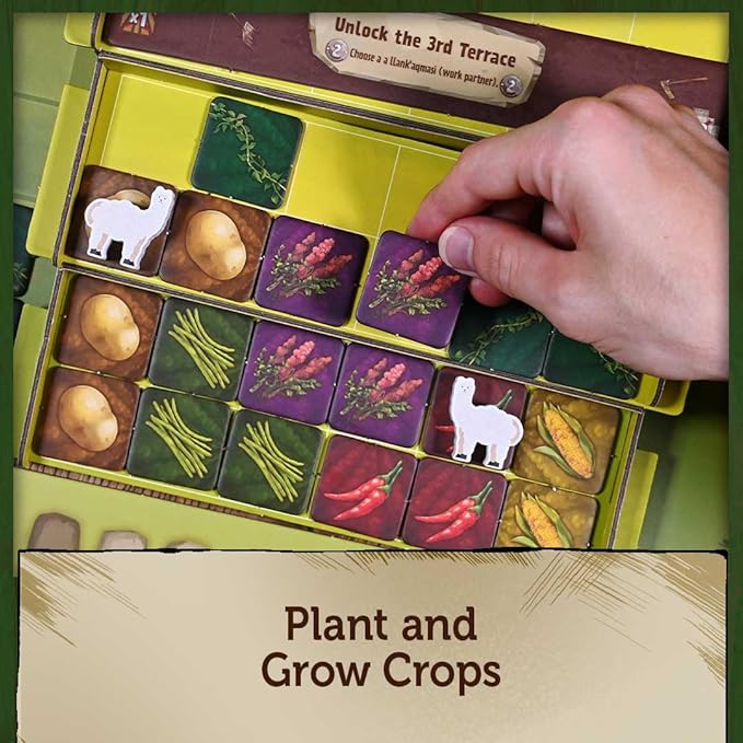 Northstar Game Studio Sacred Valley Board Game | Easy to Learn Farming Game for Adults, Kids & Families | 3-5 Players - 60 mins - Age 8+