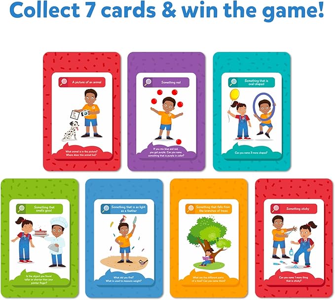 Skillmatics Indoor & Outdoor Scavenger Hunt Card Game - Found It, Learning Toys, Educational, Gifts for Kids, Boys, Girls and Families, for Ages 4, 5, 6, 7, Perfect for Home, School, Playdates
