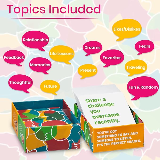 ChatterChance Couples: Conversation Card Games - Only Appropriate Questions - 80 Thought Provoking Fun Question Game Cards for Date Night, Valentines, Gifts for Couple - Perfect