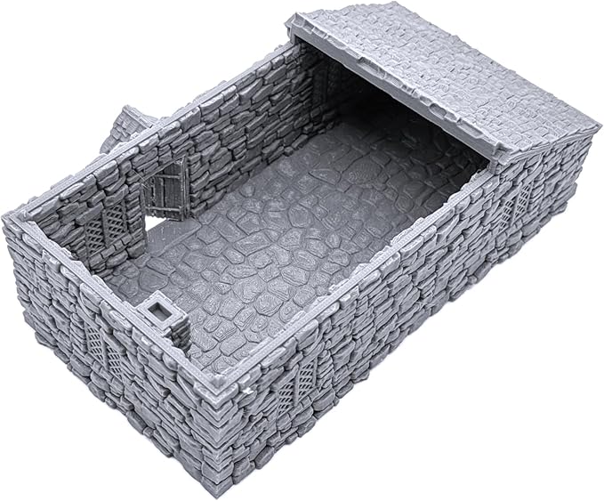 EnderToys Crow Cottage by Printable Scenery, 3D Printed Tabletop RPG Scenery and Wargame Terrain 28mm Miniatures