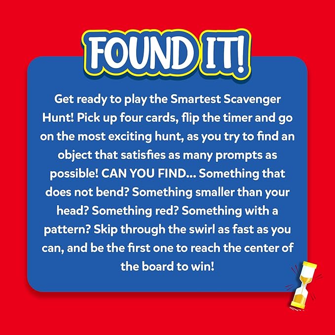 Skillmatics Board & Card Game - Found It, Scavenger Hunt for Kids, Adults, Families, Educational, Fun, Gifts for Ages 6, 7, 8, 9 and Up