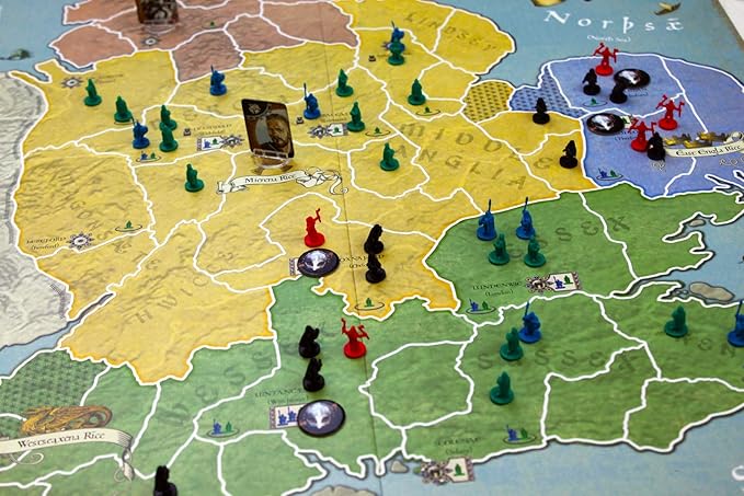 Academy Games | 878 Vikings Invasion of England 2nd Edition | Board Game | 2 to 4 Players