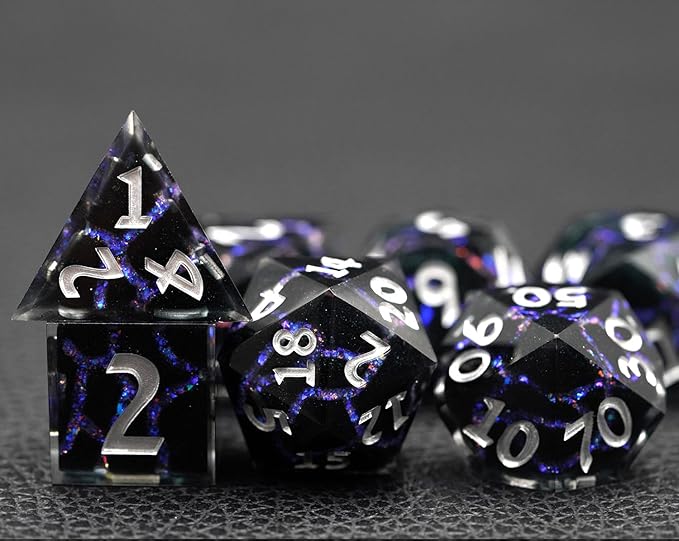 D&D Dice Set, Dungeons and Dragons Game Dice,DND Dice Gift Set for Role Playing Table Games