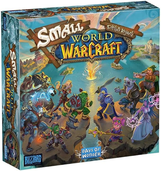 Small World of Warcraft Board Game - Fantasy Civilization Strategy Game, Family Game for Kids & Adults, Ages 8+, 2-5 Players, 40-80 Min Playtime, Made by Days of Wonder