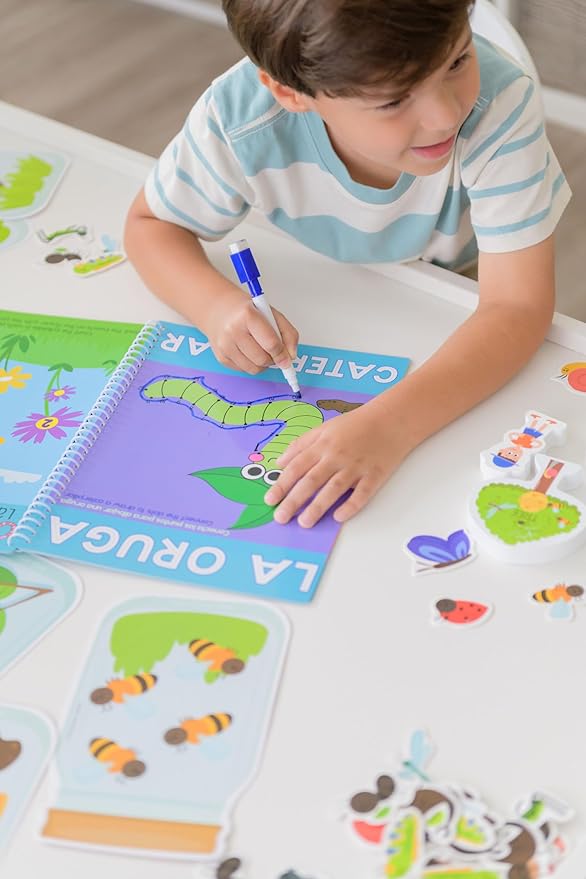 Insect Garden Bilingual Learning Kit | Hello, Insect Garden! - ¡Hola, Jardín de Insectos! Bilingual Learning Kit | Interactive Learning Activities Spanish and English Educational Resources For Kids 3+