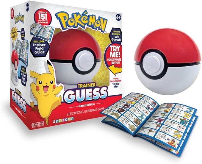 Pokemon Trainer Guess: Kanto Edition Electronic Game for 72 months to 180 months