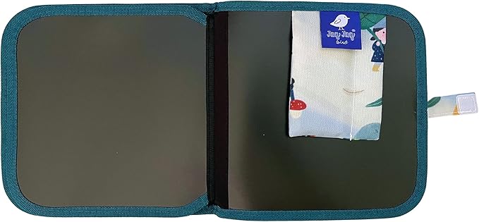 Jaq Jaq Bird Erasable Doodle Pad for Kids,Reusable Mess-Free Coloring and Toddlers Learning Toys-Chalkboard and Drawing Books-Includes 4 ButterSitx Chalks-GNO