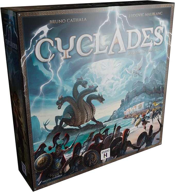 Cyclades | Strategy Game | Ages 14+ | 2 to 6 Players | 60-90 Minutes