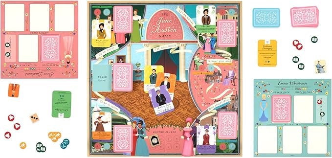 The Jane Austen Game: an immersive boardgame – Play as Your Favorite Austen Heroine!
