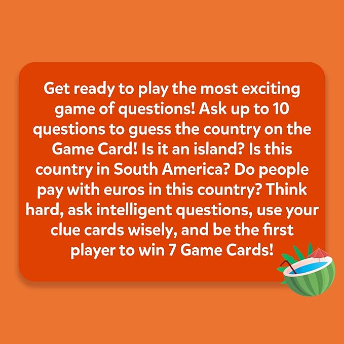 Skillmatics Guess in 10 Countries of The World, Perfect for Boys, Girls, Kids & Families Who Love Card Games, Educational Toys, Board Games, Trivia, Gifts for Ages 8, 9, 10 & Up