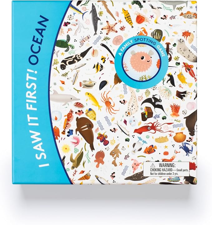 Laurence King Publishing I Saw it First! Ocean: A Family Spotting Game