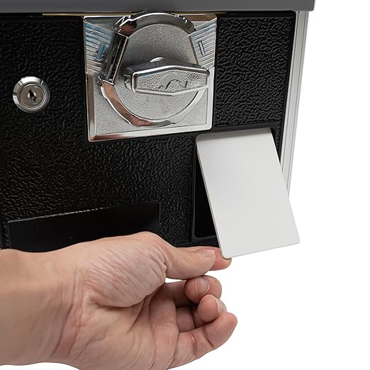 25 Cents Coin Operated Vending Machine, 20.87" Height Commercial Candy Gumball Machine Huge Load Capacity Candy Vending Machine, Big Capsule Vending Machine for 1.77-1.97in Ball Diameter (Black)