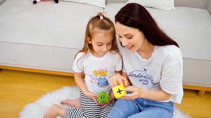 Math Dice Game for Kids, Teens, and Adults | Math Skill Game | Fun Educational Activity | Mental Math Game for Family Entertainment, Teachers and Learning | Engaging Brain Exercise for All Ages