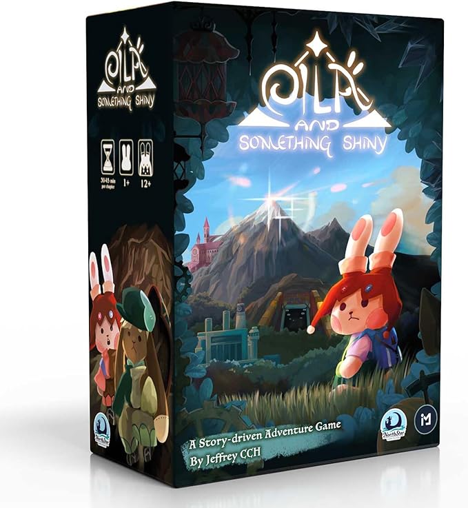 Northstar Game Studio Eila and Something Shiny Board Game | Adventure Game for Couples, Families or Solo | 1+ Players, 45+ Minutes, Ages 12+
