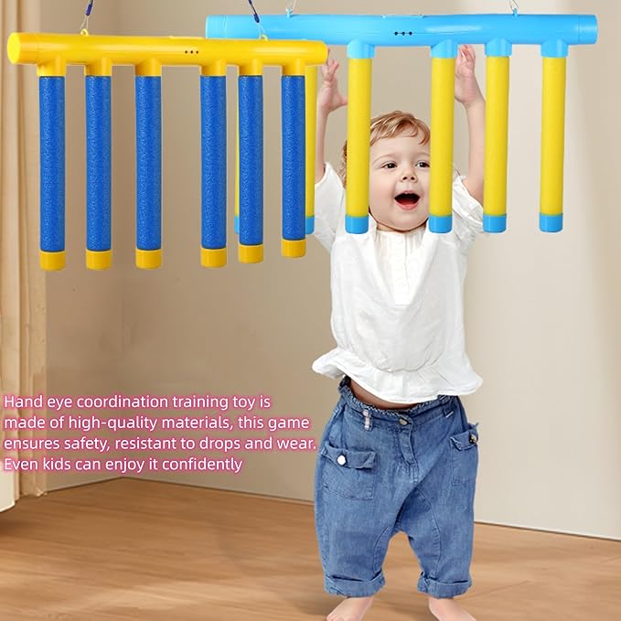 Upgrade Reflex Stick Game, Reflex Challenge Game, Hand Eye Coordination Training Toy, Drop Stick Hand Speed Challenge, Catching Sticks Games, Adjustable Speed Catching Sticks Games