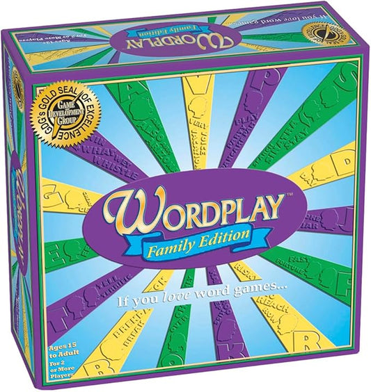 Wordplay – The Ultimate Fast-Paced Word Challenge Board Game for Family & Friends – Adult & Family Game Night Fun