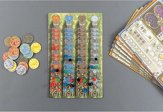 Terra Mystica: Big Box - Contains: Terra Mystica: Base Game, Fire & Ice Expansion, Merchants of The Seas Expansion by Automa Factory. Ages 14+, 1-5 Players, 30 Min Per Player