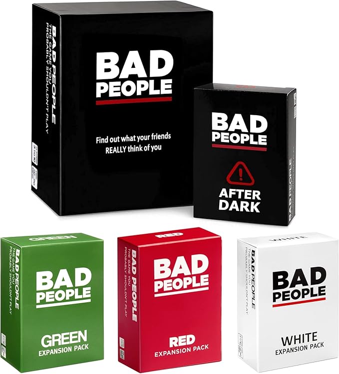 BAD PEOPLE - The Complete Collection Bundle - The Base Game + 4 Expansion Packs