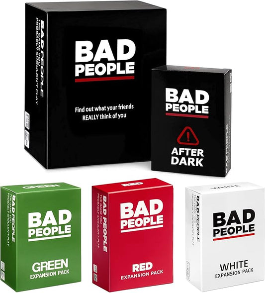 BAD PEOPLE - The Complete Collection Bundle - The Base Game + 4 Expansion Packs