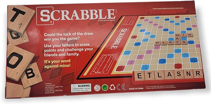 Scrabble Game Board Game Table Game