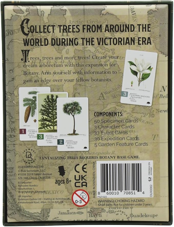 Botany: Tantalizing Trees Expansion | Family Strategy Game for Young Botanists and Adults | Ages 8+ | for 1-5 Players | Average Playtime 45-90 mins | Perfect for Family Game Night