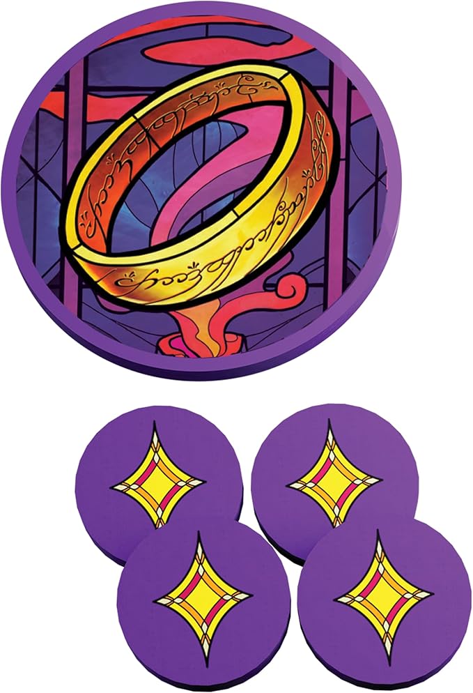 The Lord of The Rings The Fellowship of The Ring Trick-Taking Game - A Cooperative Card Adventure! Strategy Game for Kids & Adults, Ages 10+, 1-4 Players, 20 Minute Playtime, Made by Office Dog