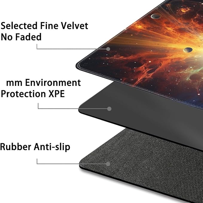 Board Game for TCG Playmat Table Mats Games Size 60X35 cm Mousepad Compatible for MTG RPG CCG Trading Card Game Play mats with 6 Dice (Playmat 123)